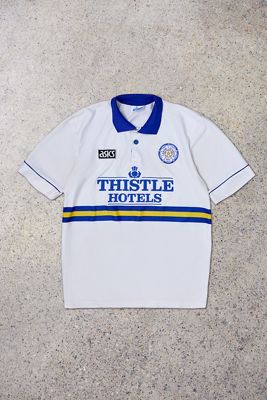 Urban Renewal One-Of-A-Kind Thrifty Towel Leeds United 1993/1995 Football Home Shirt