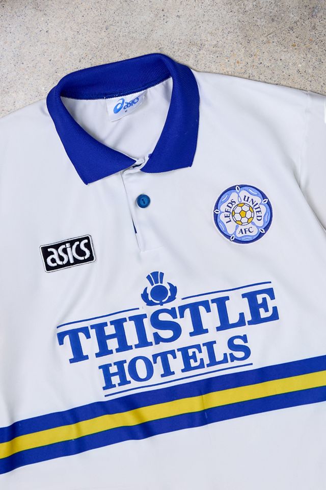 Urban Renewal One-Of-A-Kind Thrifty Towel Leeds United 1993/1995 Football Home Shirt #1