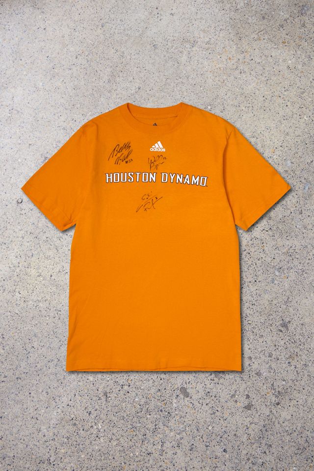 Urban Renewal One-Of-A-Kind Thrifty Towel Houston Dynamo 2012/13 Signed Football Shirt #1