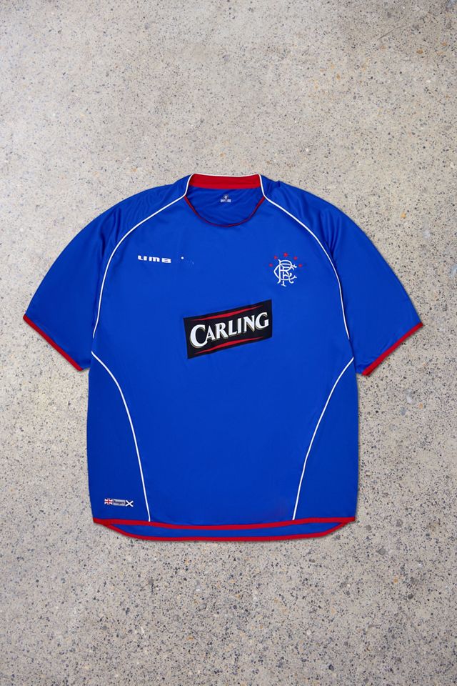 Urban Renewal One-Of-A-Kind Thrifty Towel Rangers 2005/07 Home Football Shirt