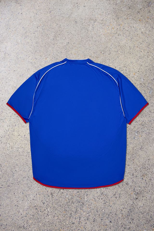 Urban Renewal One-Of-A-Kind Thrifty Towel Rangers 2005/07 Home Football Shirt #2