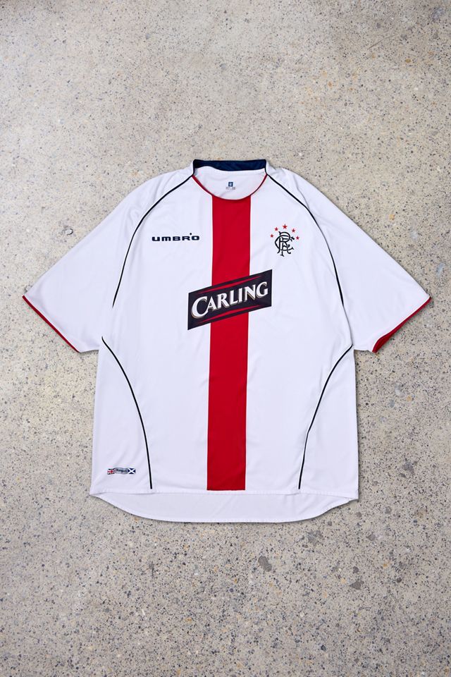 Urban Renewal One-Of-A-Kind Thrifty Towel Rangers Away 2005/06 Football Shirt