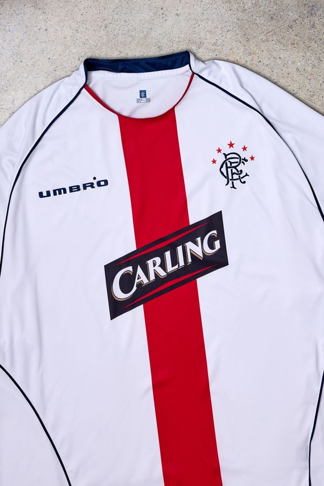 Urban Renewal One-Of-A-Kind Thrifty Towel Rangers Away 2005/06 Football Shirt #1