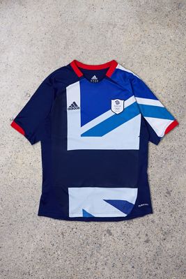 Urban Renewal One-Of-A-Kind Thrifty Towel Team GB Olympics Home 2012 Football Shirt
