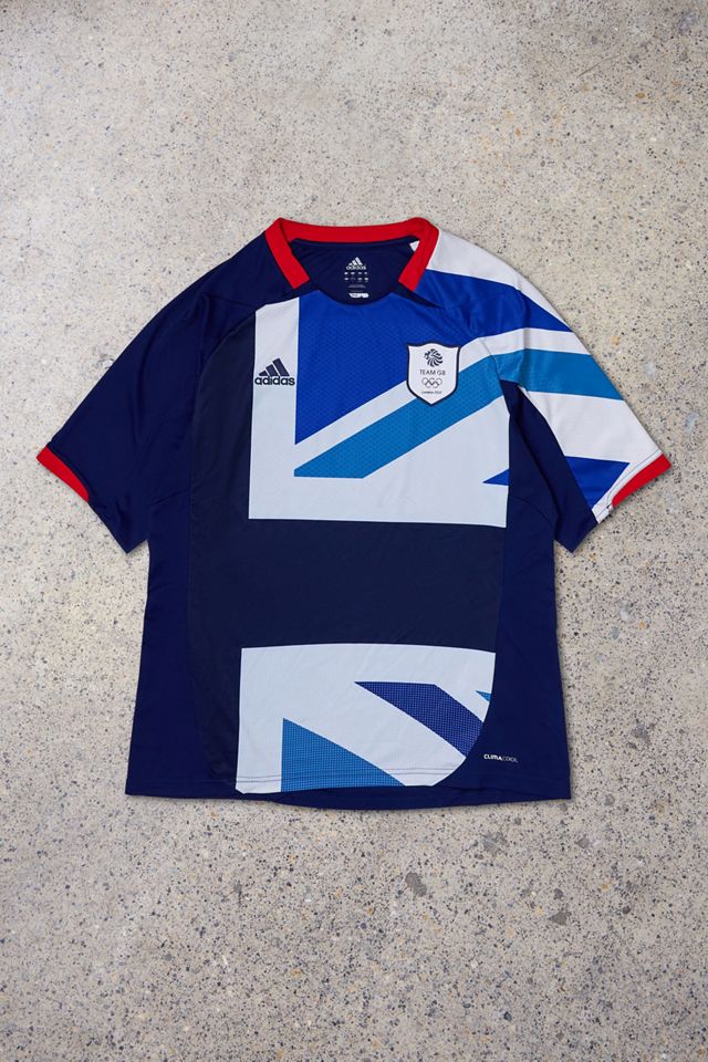 Urban Renewal One-Of-A-Kind Thrifty Towel Team GB Olympics Home 2012 Football Shirt #1