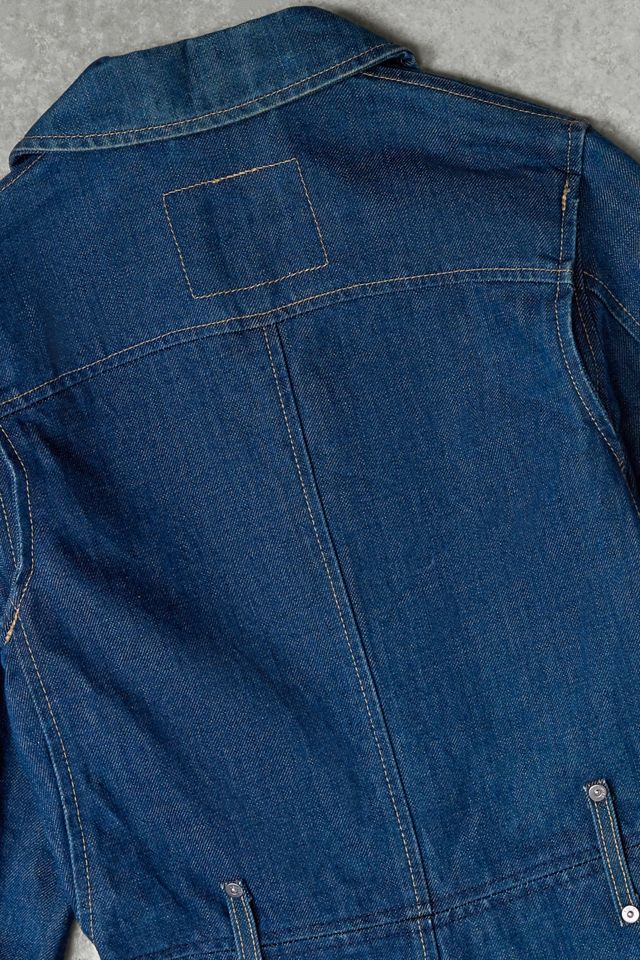 Urban Renewal One-Of-A-Kind Thrifty Towel Levi's Engineered Denim Jacket #1