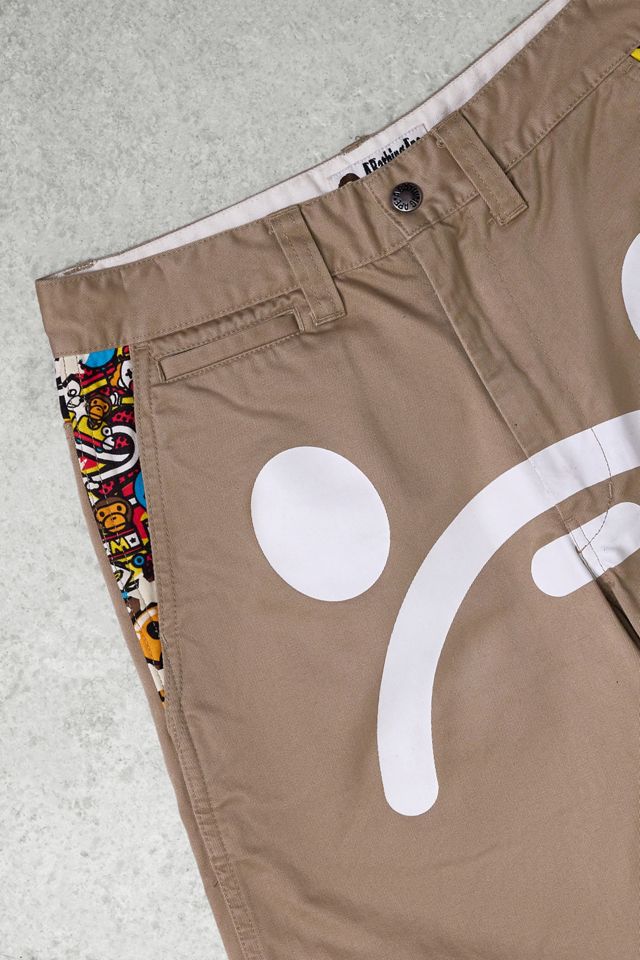 Urban Renewal One-Of-A-Kind Thrifty Towel Baby Milo Face Shorts #1