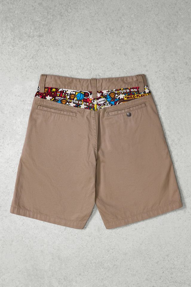 Urban Renewal One-Of-A-Kind Thrifty Towel Baby Milo Face Shorts #2