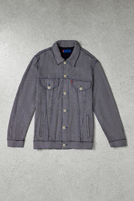 Urban Renewal One-Of-A-Kind Thrifty Towel Levi's Wool Trucker Moto Jacket