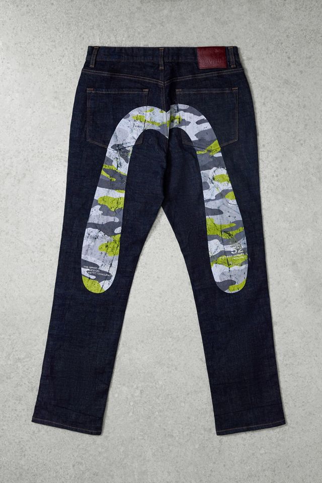 Urban Renewal One-Of-A-Kind Thrifty Towel Evisu Diacock Jeans #2
