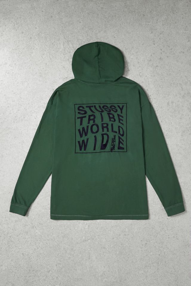 Urban Renewal One-Of-A-Kind Thrifty Towel Stussy Script Hoodie #2