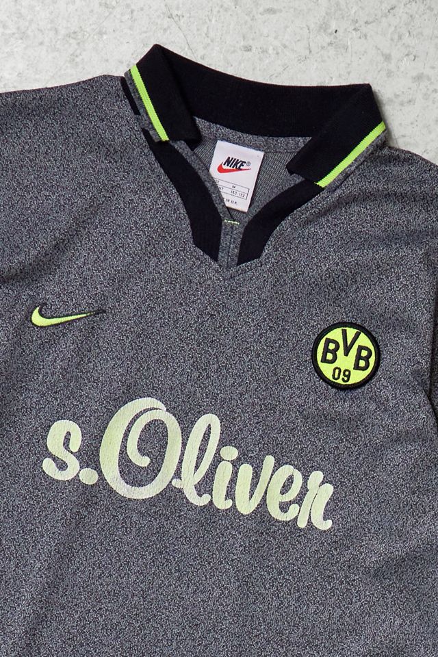 Urban Renewal One-Of-A-Kind Thrifty Towel Borussia Dortmund Away 1997/98 Football Shirt #1