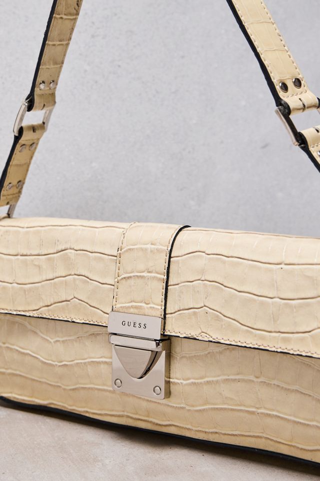 One-Of-A-Kind Thrifty Towel Guess Baguette Bag #1