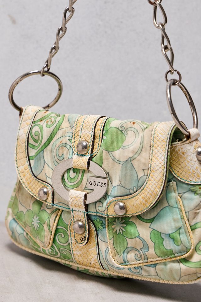 One-Of-A-Kind Thrifty Towel Guess Printed Bag #1