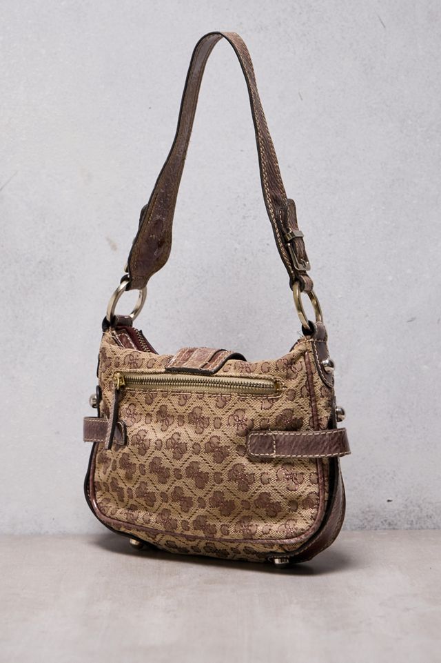 One-Of-A-Kind Thrifty Towel Guess Buckle Hobo Bag #2