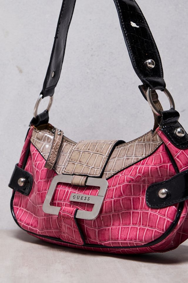 One-Of-A-Kind Thrifty Towel Guess Pink Shoulder Bag #1