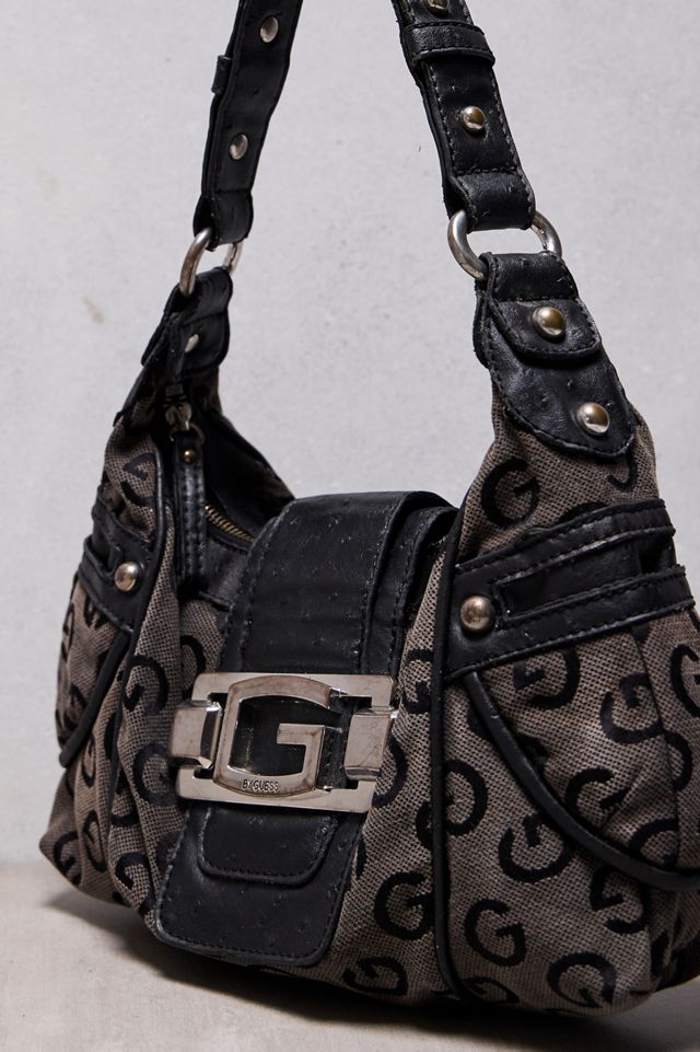 One-Of-A-Kind Thrifty Towel Guess Monogram Baguette Bag #1