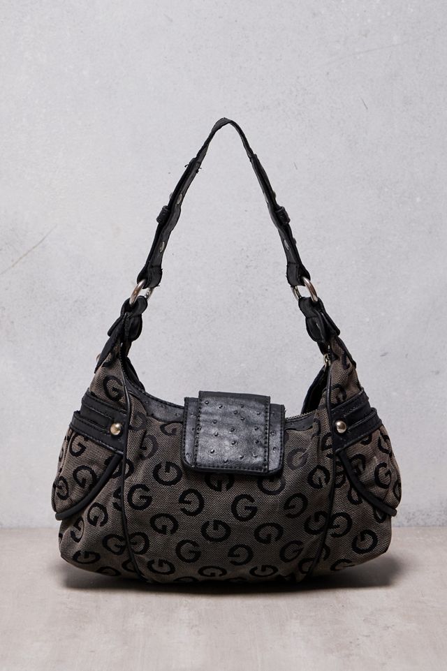 One-Of-A-Kind Thrifty Towel Guess Monogram Baguette Bag #2