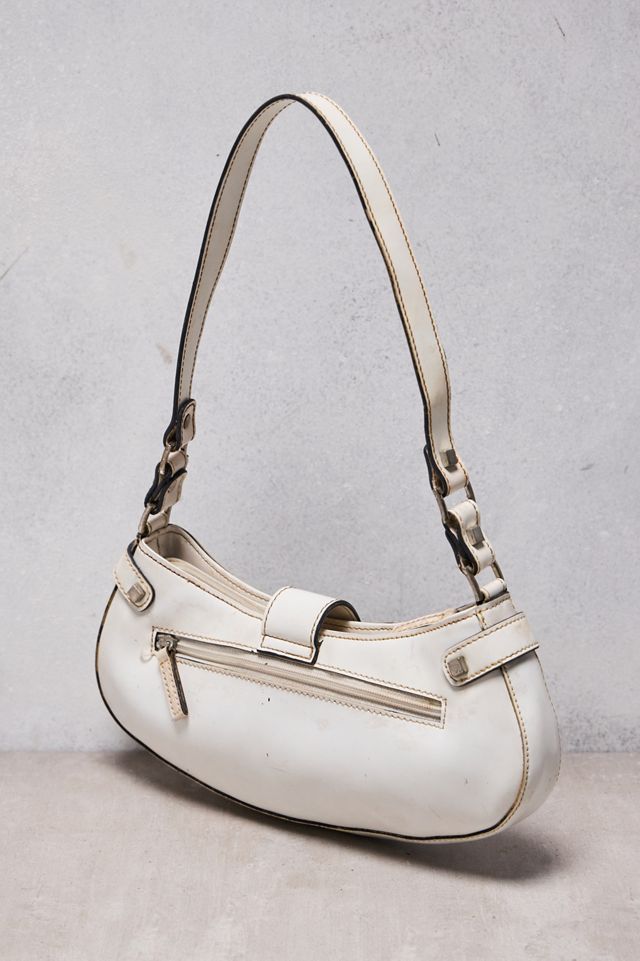 One-Of-A-Kind Thrifty Towel Guess White Shoulder Bag #2