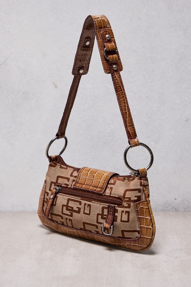 One-Of-A-Kind Thrifty Towel Guess Brown Monogram Bag #2