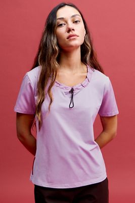 One-Of-A-Kind X Thrifty Towel Prada Drawstring Short Sleeve T-Shirt