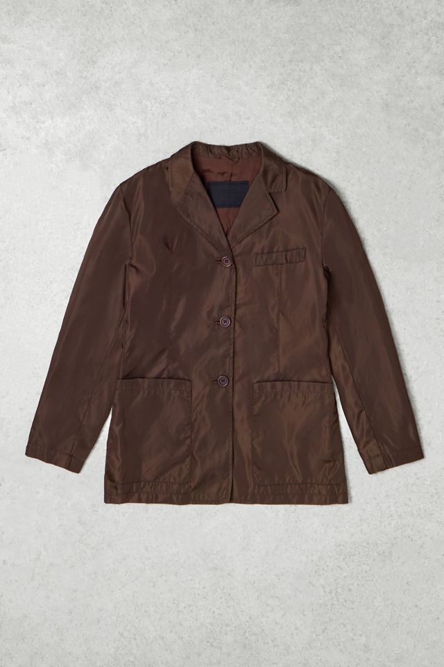 One-Of-A-Kind X Thrifty Towel Prada Nylon Bomber Jacket #4