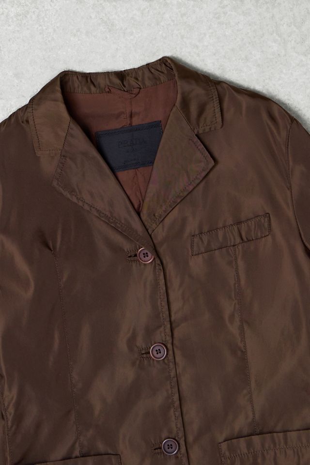 One-Of-A-Kind X Thrifty Towel Prada Nylon Bomber Jacket #5