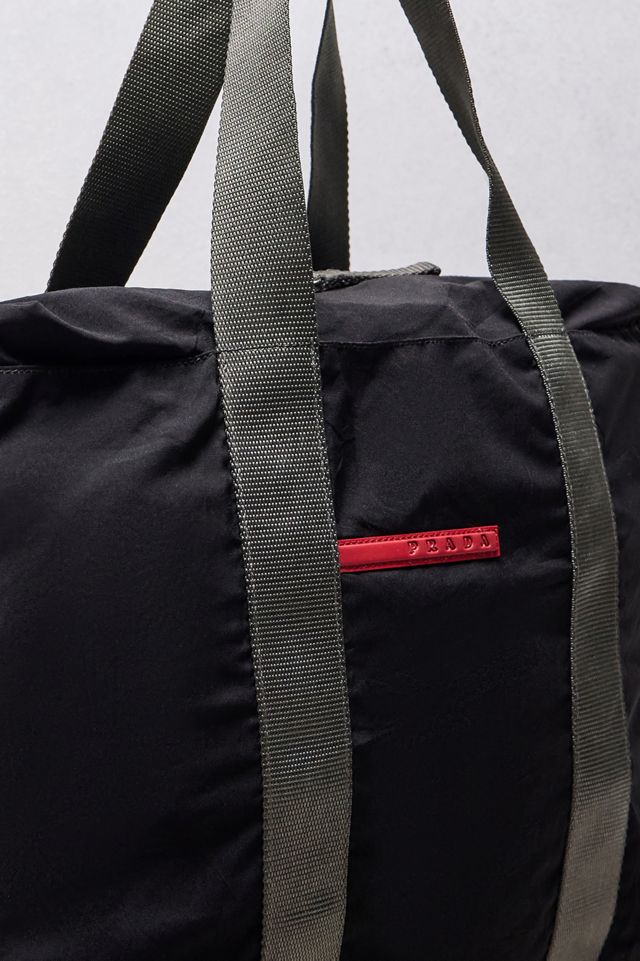 One-Of-A-Kind X Thrifty Towel Prada Milano Nylon Tote Bag #1