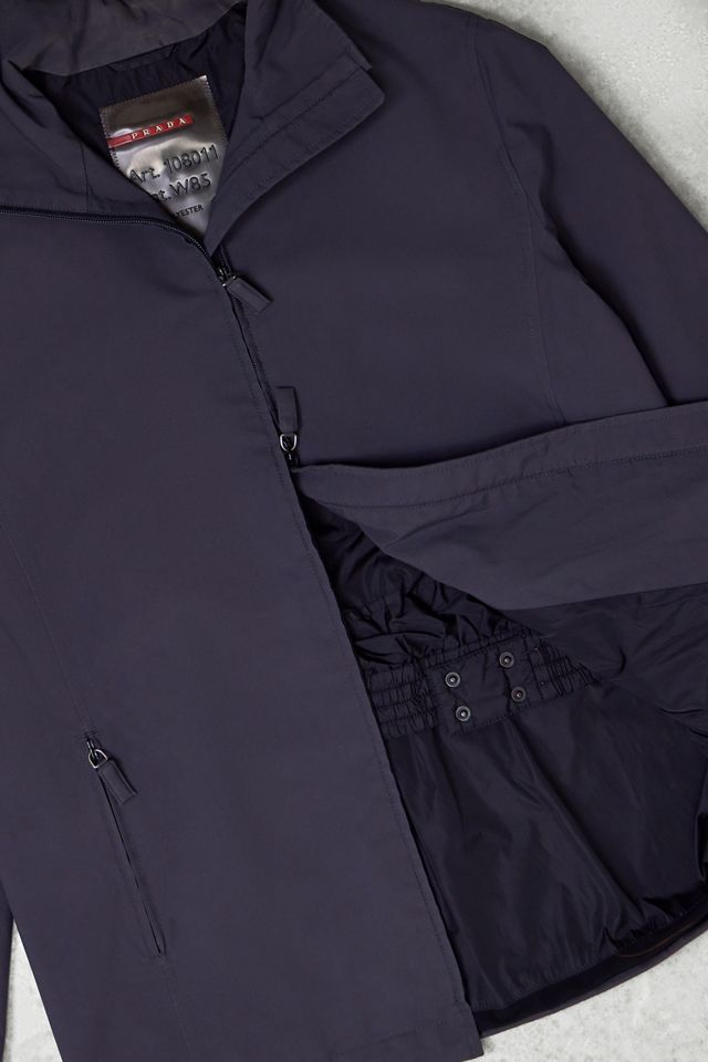 One-Of-A-Kind X Thrifty Towel Prada Sport Black Gore-Tex Jacket #5