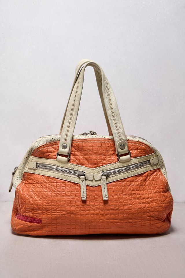One-Of-A-Kind X Thrifty Towel Prada Sport 2003 Quilted Boston Shoulder Bag #2