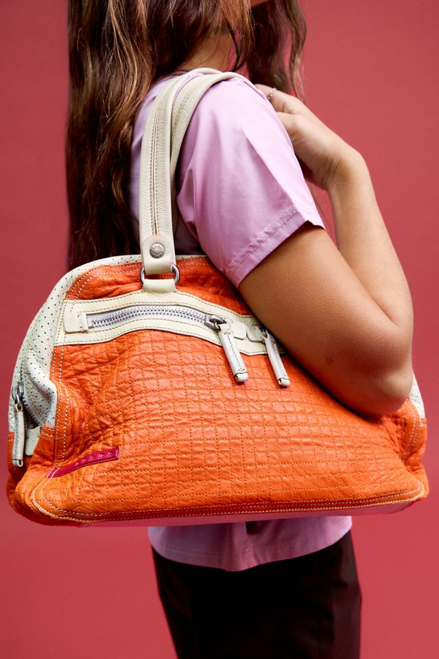 One-Of-A-Kind X Thrifty Towel Prada Sport 2003 Quilted Boston Shoulder Bag #1