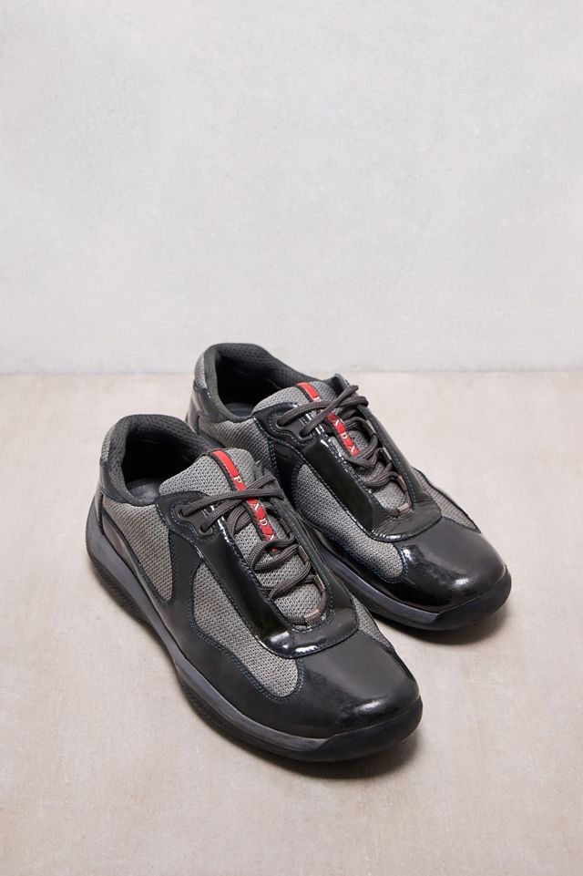 One-Of-A-Kind X Thrifty Towel Prada Sport Black American Cup Trainers #2