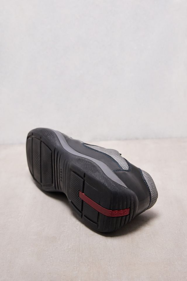 One-Of-A-Kind X Thrifty Towel Prada Sport Black American Cup Trainers #3