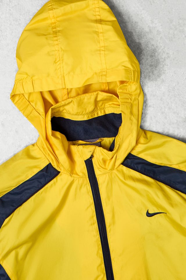 One-Of-A-Kind Vintage Nike Yellow Windbreaker Jacket #1
