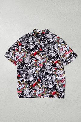 One-Of-A-Kind x Thrifty Towel Ed Hardy Polo Shirt