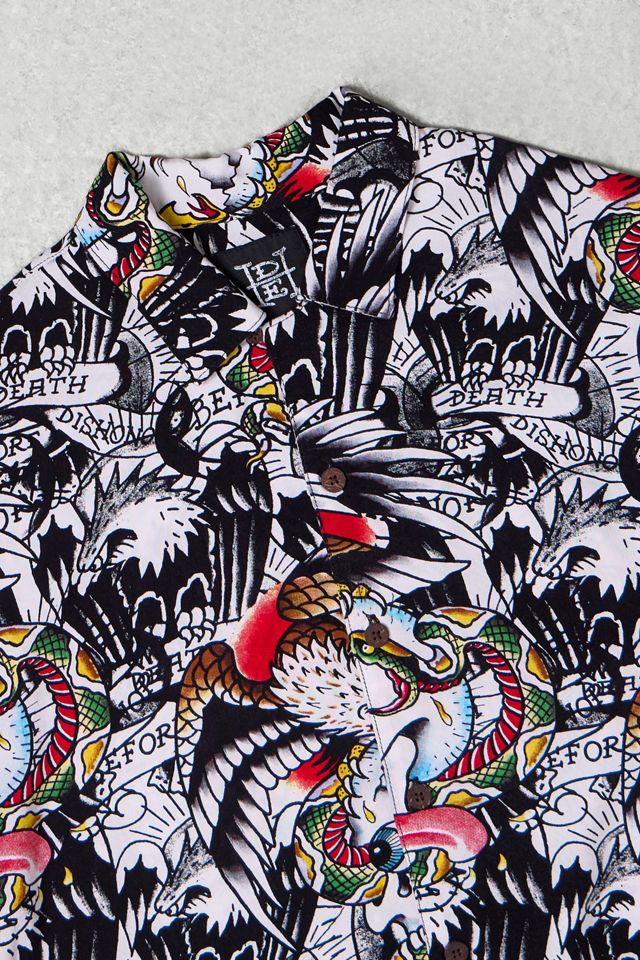 One-Of-A-Kind x Thrifty Towel Ed Hardy Polo Shirt #1