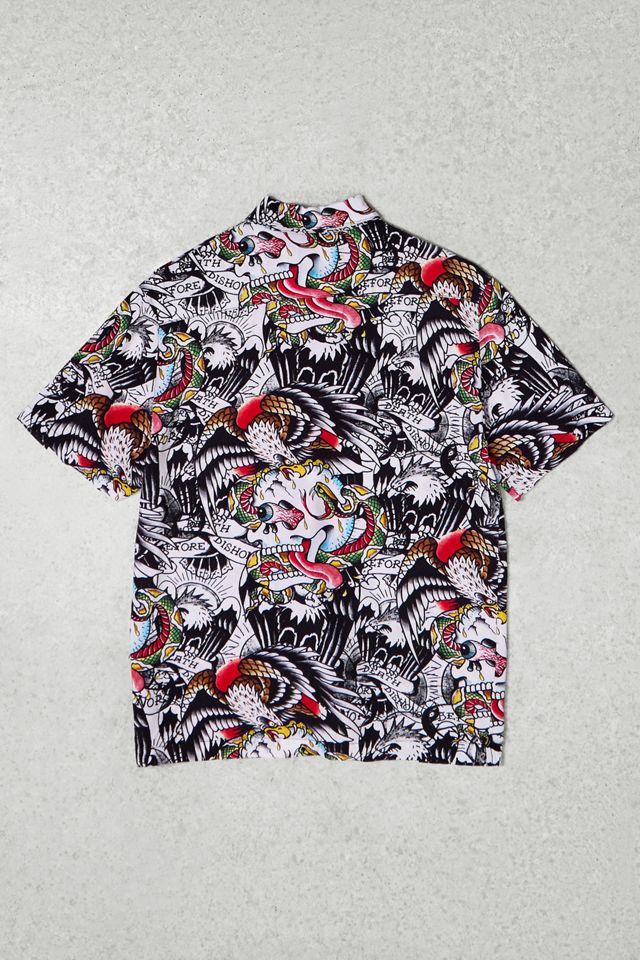 One-Of-A-Kind x Thrifty Towel Ed Hardy Polo Shirt #2