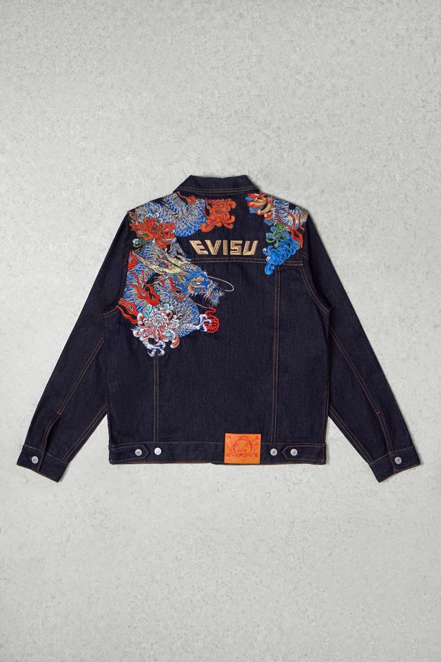 One-Of-A-Kind x Thrifty Towel Evisu Camo Denim Jacket #1