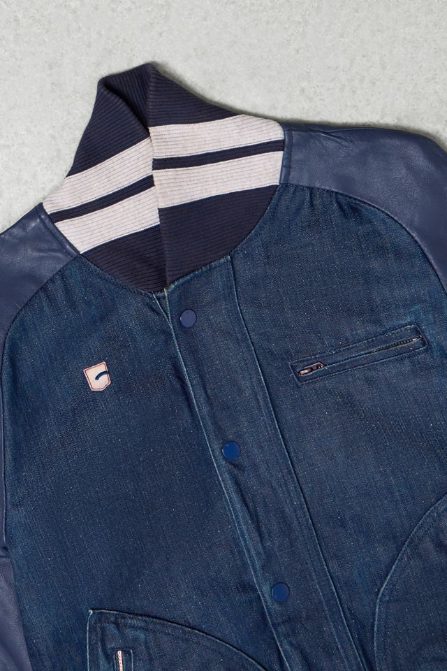 One-Of-A-Kind x Thrifty Towel G-Star Raw Varsity Bomber Jacket #1