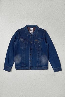 One-Of-A-Kind x Thrifty Towel G-Star Raw Paint Splash Denim Jacket
