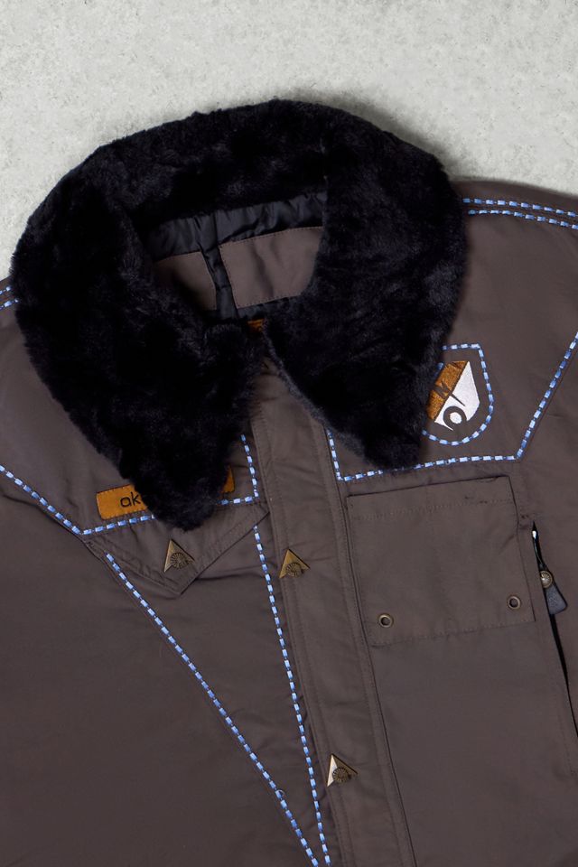One-Of-A-Kind x Thrifty Towel OG Grailed Akademics Faux Fur Flight Jacket #1