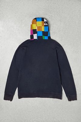 One-Of-A-Kind x Thrifty Towel Quiksilver Zip-Through Hoodie