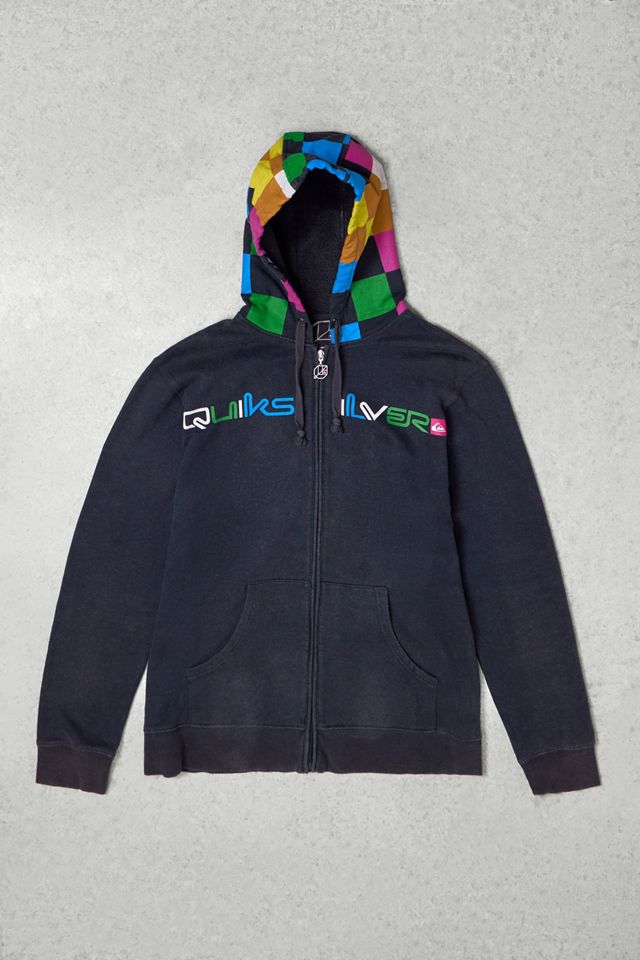One-Of-A-Kind x Thrifty Towel Quiksilver Zip-Through Hoodie #1