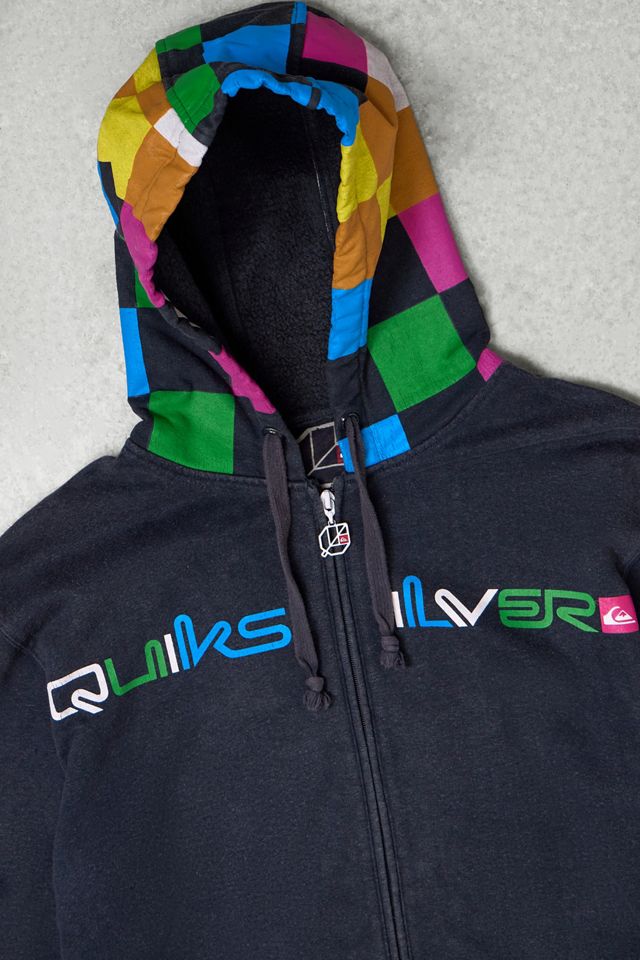 One-Of-A-Kind x Thrifty Towel Quiksilver Zip-Through Hoodie #2