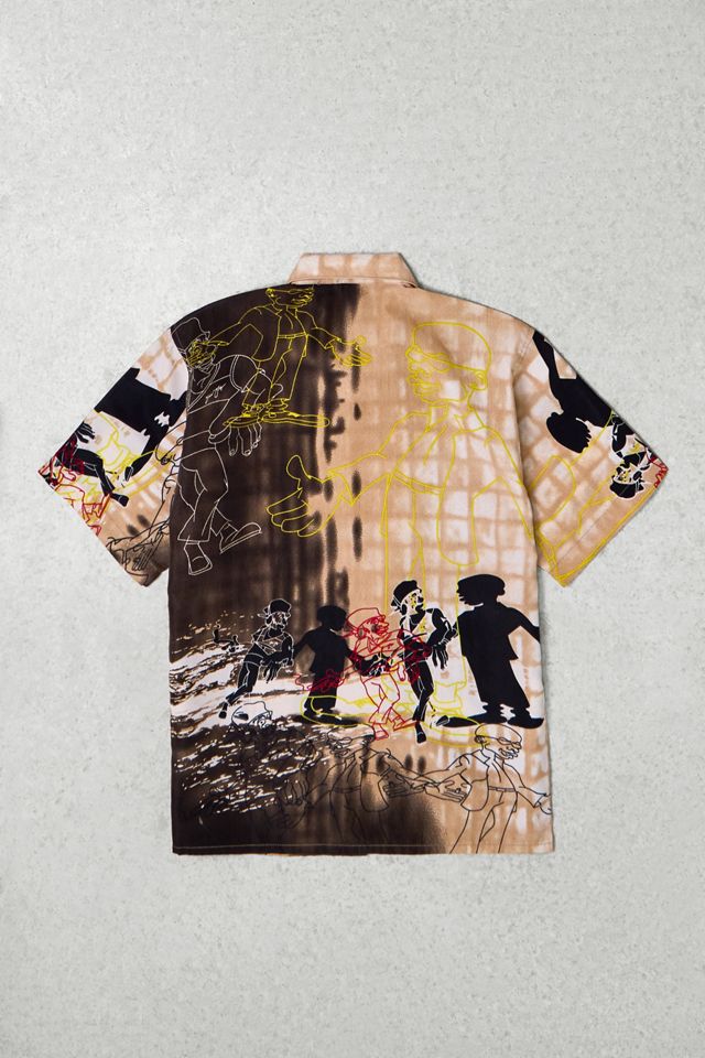 One-Of-A-Kind x Thrifty Towel City Hunter Printed Short Sleeve Shirt #2