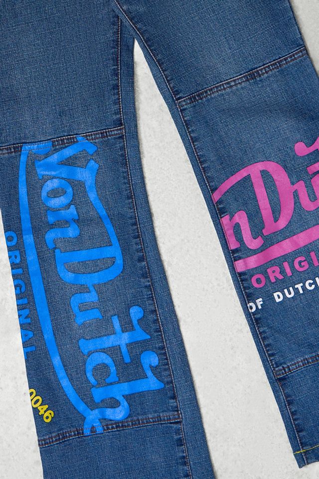 One-Of-A-Kind x Thrifty Towel Von Dutch Low Rise Flare Jeans #1