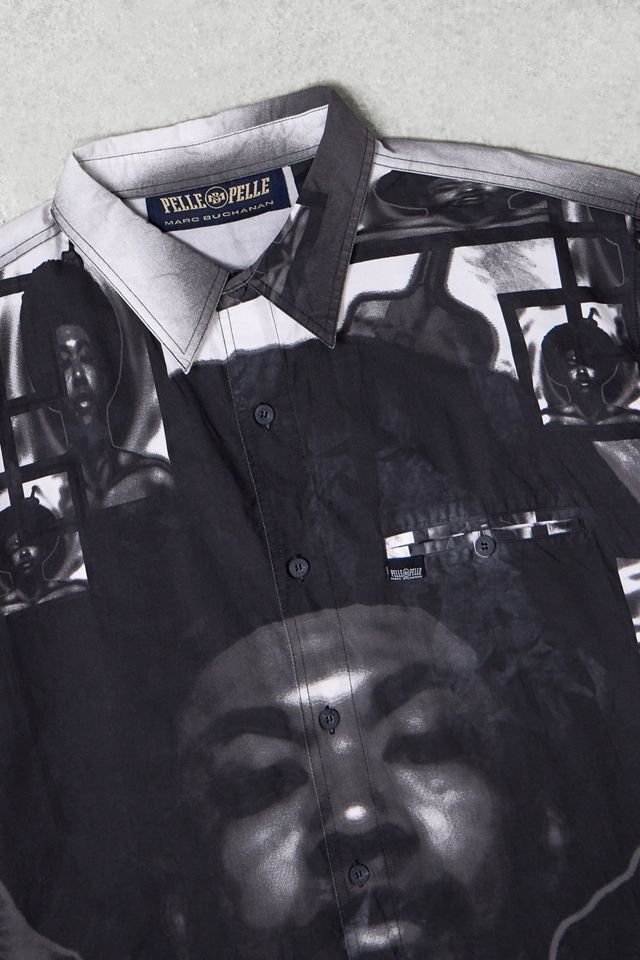 One-Of-A-Kind x Thrifty Towel Pelle Pelle Marc Buchanan Hip-Hop Print Shirt #1