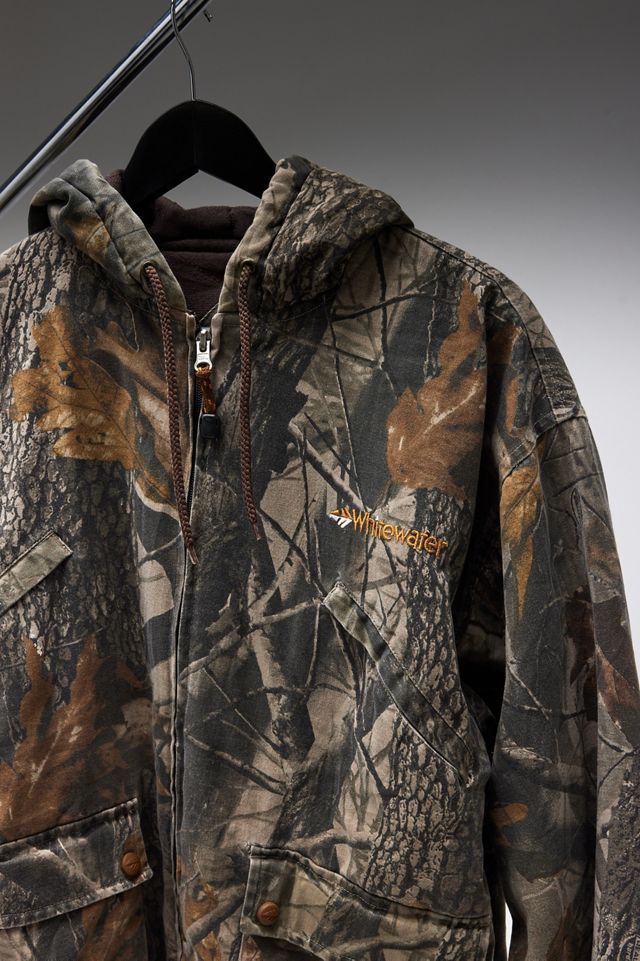 Urban Renewal One-Of-A-Kind Realtree Hooded Bomber Jacket  #1