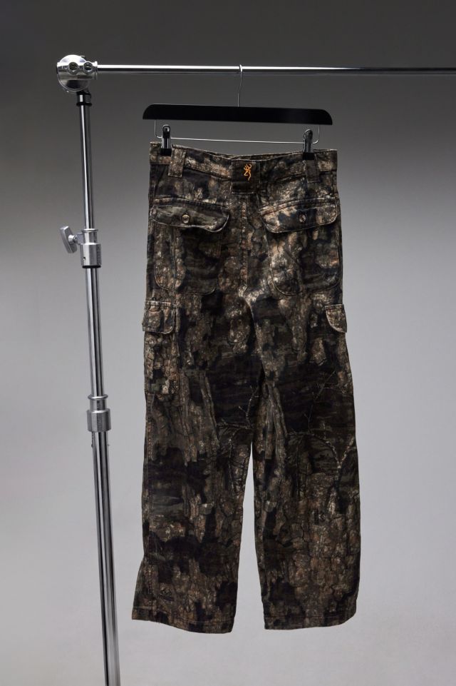 Urban Renewal One-Of-A-Kind Real Tree Cargo Pants