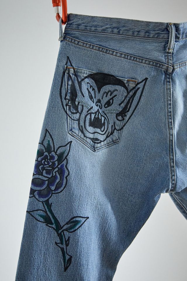 Urban Renewal One-Of-A-Kind Levi’s Doodle Jeans #2